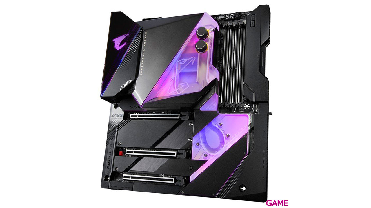 Gigabyte Z490 Aorus XTREME Waterforce LGA 1200 ATX extendida - Placa Base-0