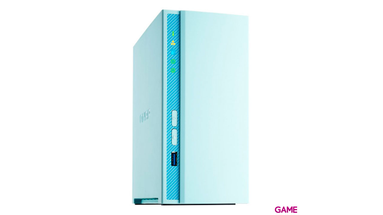 QNAP TS-230 servidor de almacenamiento RTD1296 Ethernet Tower Azul NAS-1