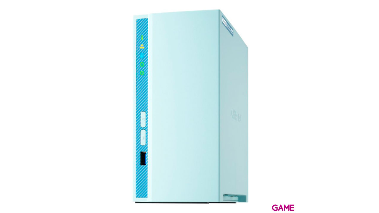 QNAP TS-230 servidor de almacenamiento RTD1296 Ethernet Tower Azul NAS-2