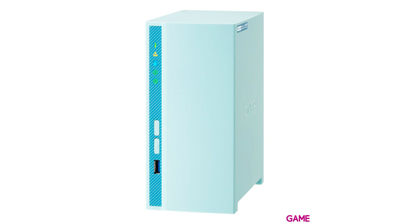 QNAP TS-230 servidor de almacenamiento RTD1296 Ethernet Tower Azul NAS-3