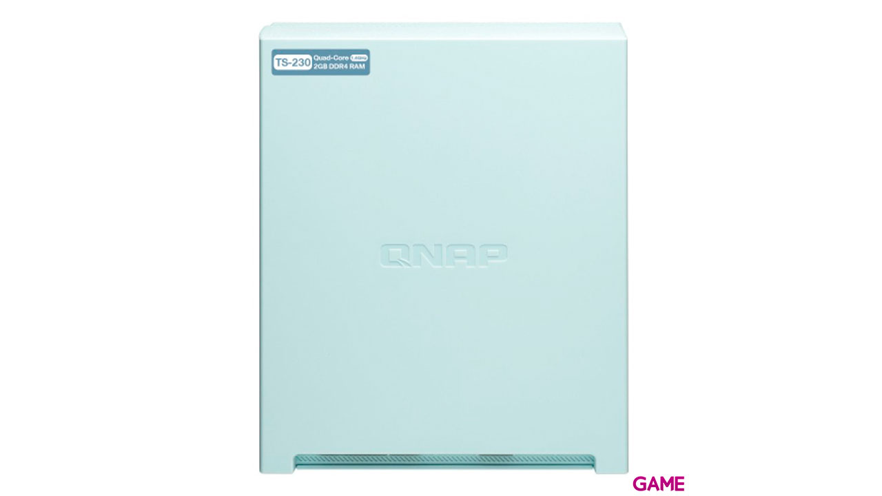 QNAP TS-230 servidor de almacenamiento RTD1296 Ethernet Tower Azul NAS-4