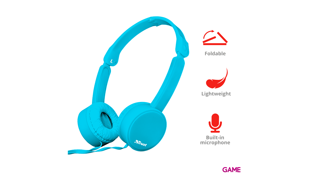 Trust Nano - Azul - Auriculares Gaming-1