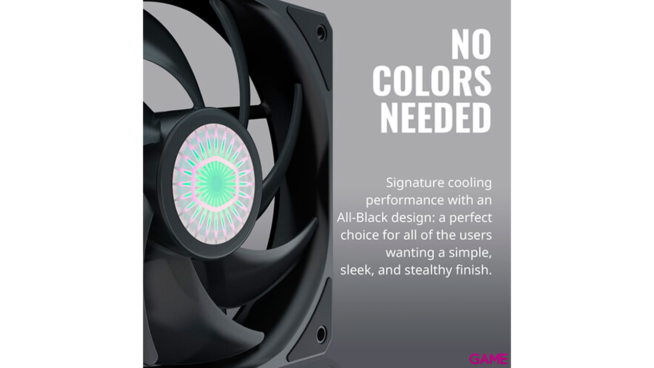 Cooler Master Sickleflow 120 12cm Negro - Ventilador-2