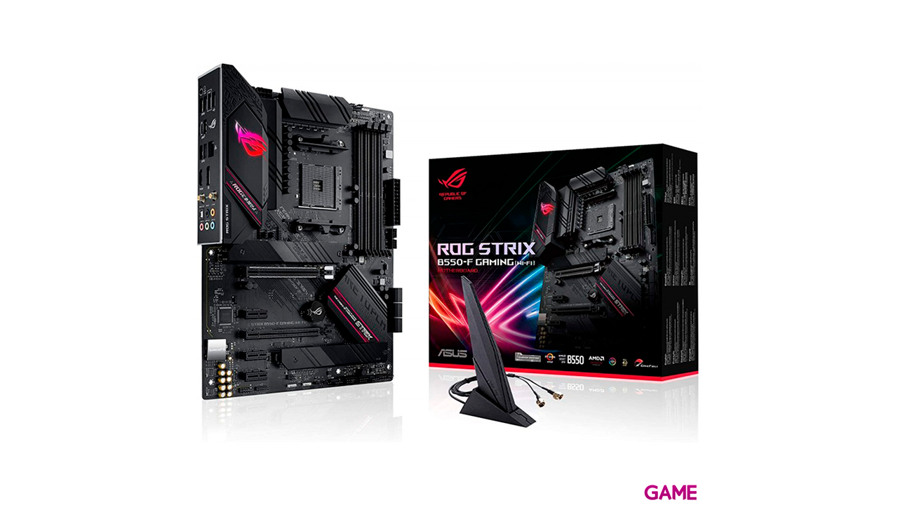 ASUS ROG Strix B550-F GamingWI-FI Zocalo AM4 ATX AMD B550 - Placa Base-0