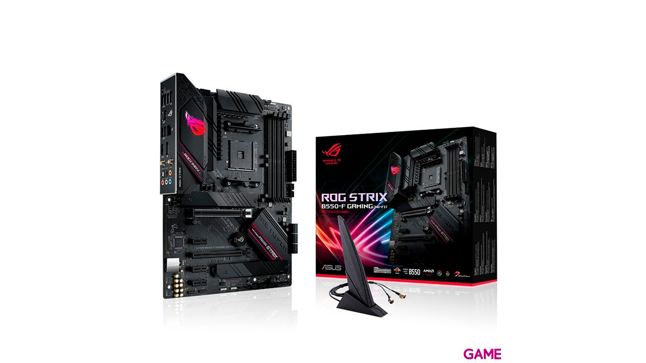 ASUS ROG Strix B550-F Gaming Zocalo AM4 ATX AMD B550 Gaming - Placa Base-0