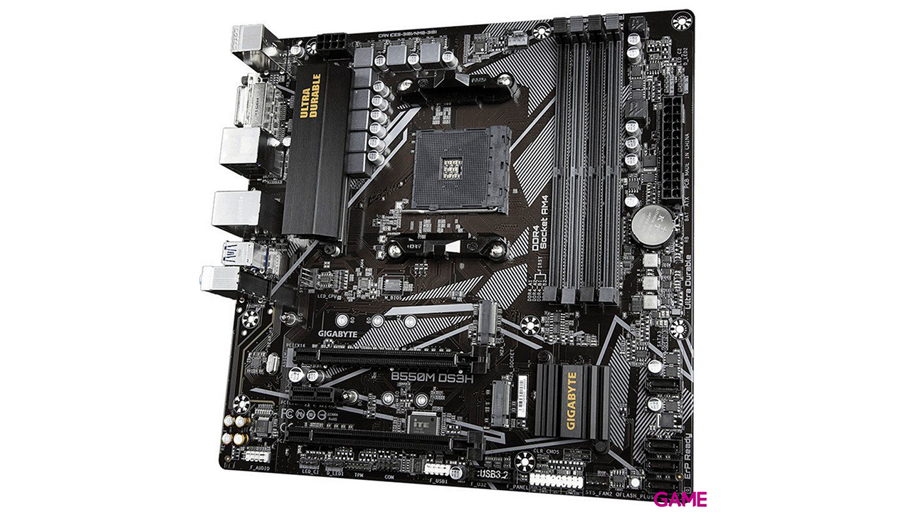 Gigabyte B550M DS3H Zocalo AM4 Micro ATX AMD B550 - Placa Base-2