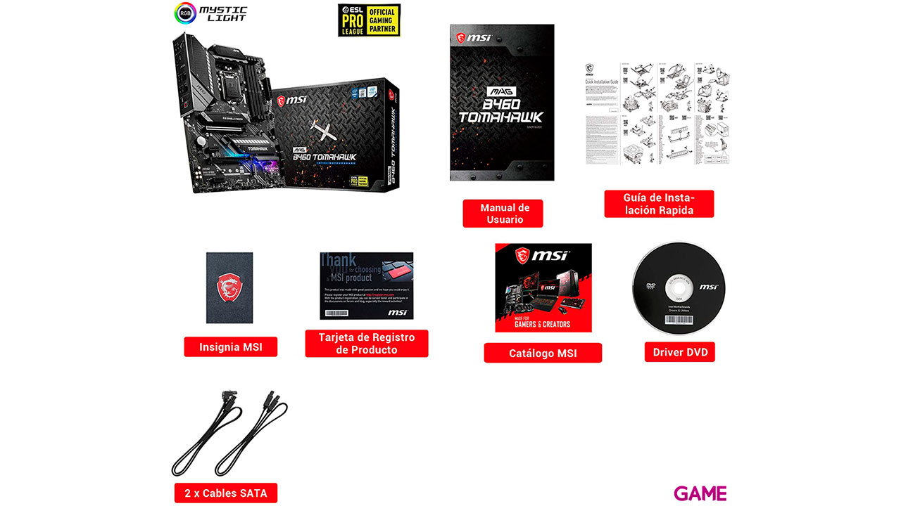 MSI MAG B460 Tomahawk LGA 1200 ATX Intel B460 - Placa Base-5