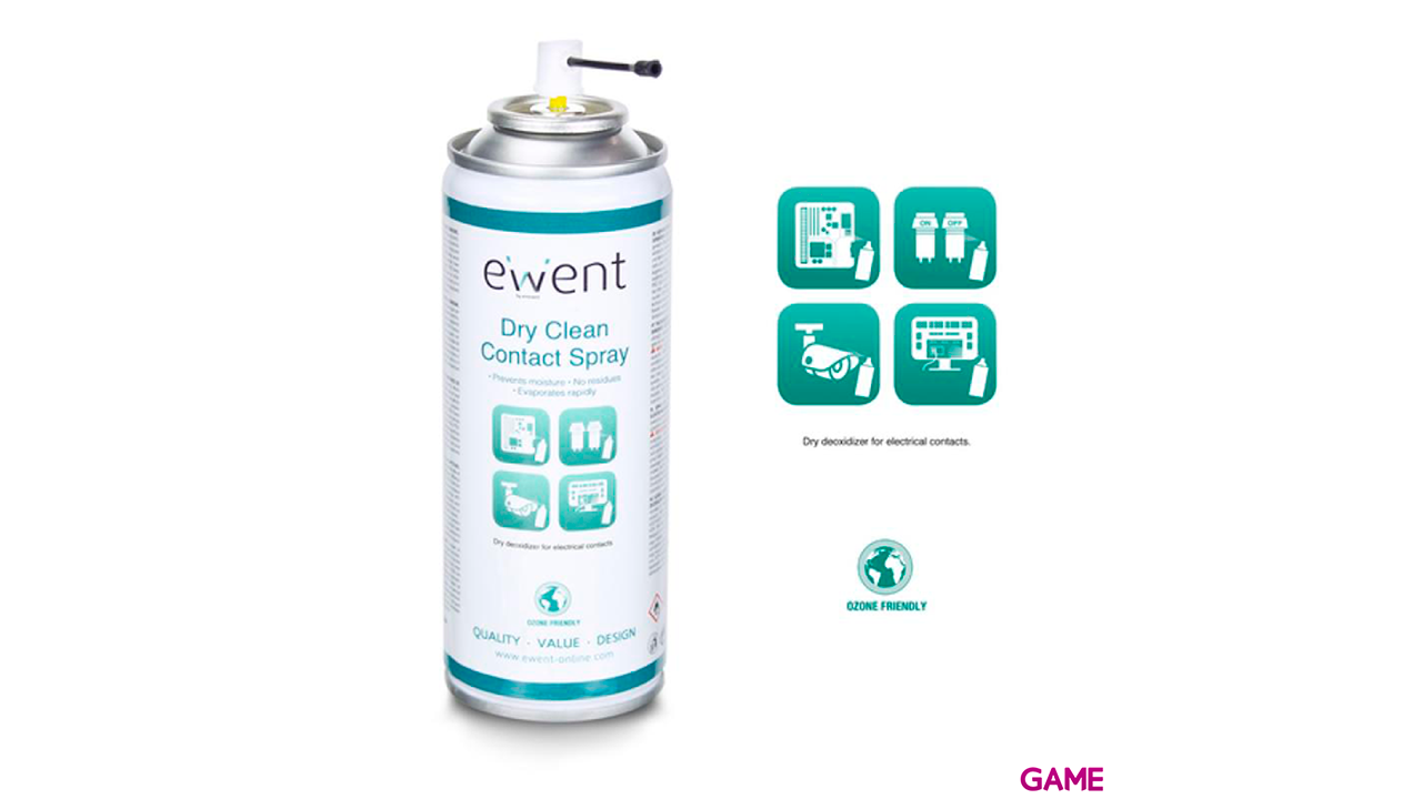 Ewent EW5611 Espray Universal 400 ml - Limpieza-1