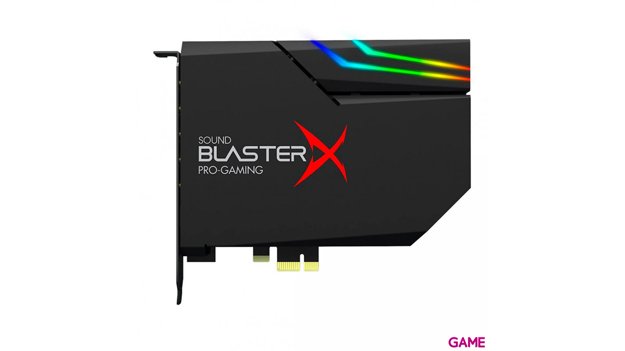 Creative Labs Sound BlasterX AE-5 Plus Interno 5.1 canales PCI-E - Tarjeta Sonido-0