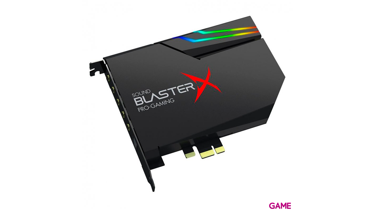 Creative Labs Sound BlasterX AE-5 Plus Interno 5.1 canales PCI-E - Tarjeta Sonido-1