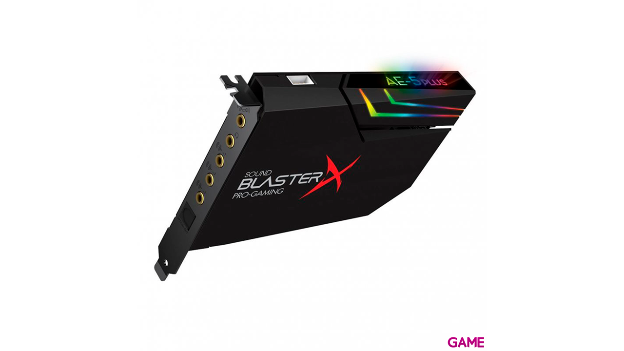 Creative Labs Sound BlasterX AE-5 Plus Interno 5.1 canales PCI-E - Tarjeta Sonido-2