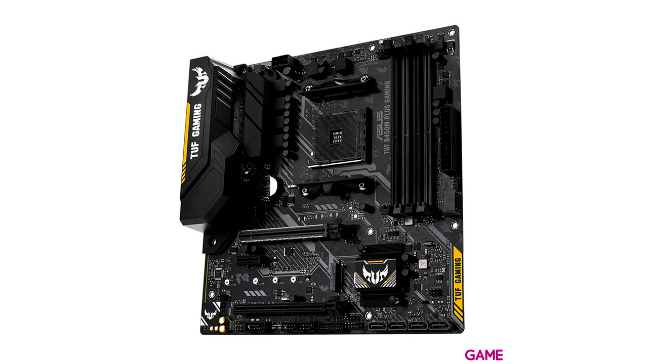 ASUS TUF B450M-PLUS Gaming AMD B450 Zocalo AM4 micro ATX - Placa Base-4