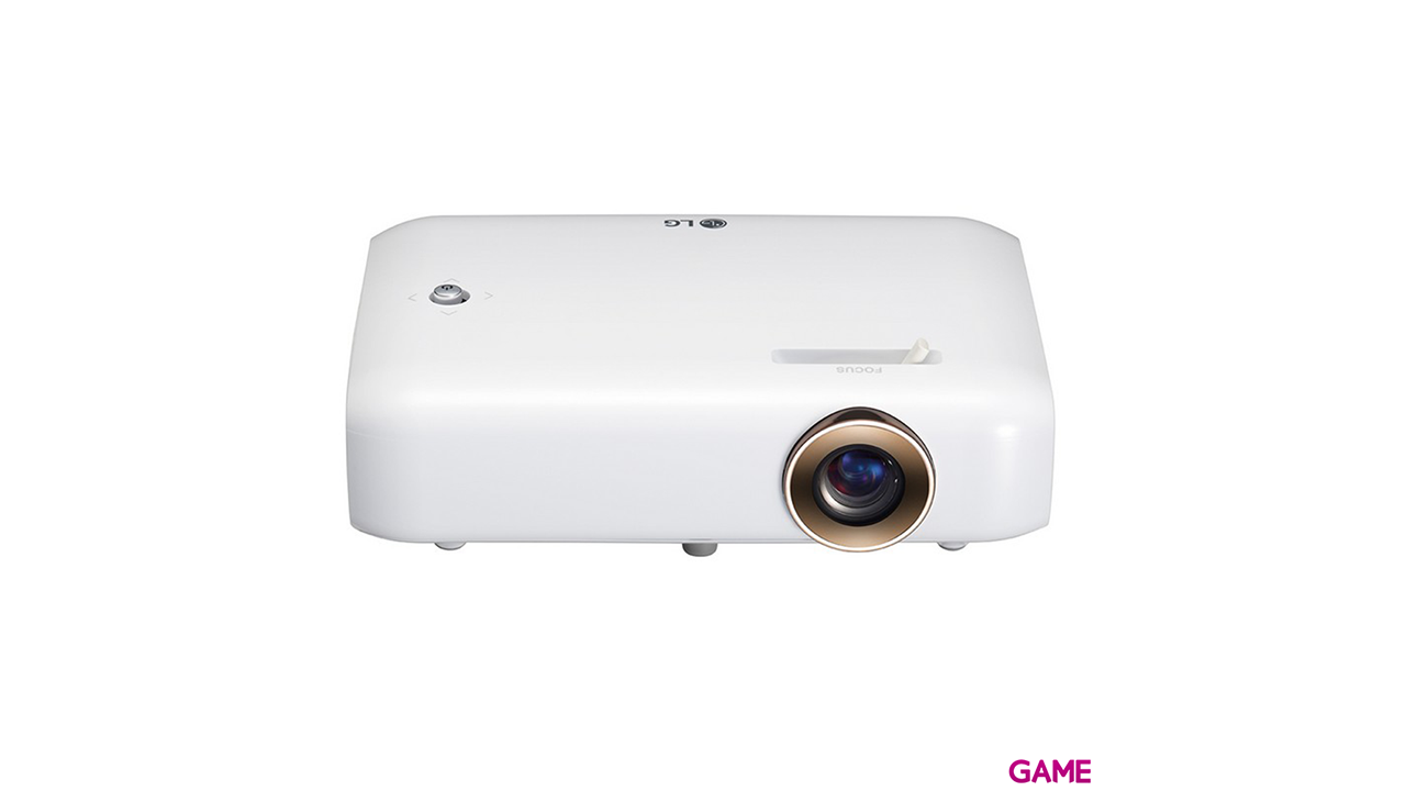 LG PH550G videoproyector 550 lúmenes ANSI DLP 720p (1280x720) 3D Proyector para escritorio Blanco-0