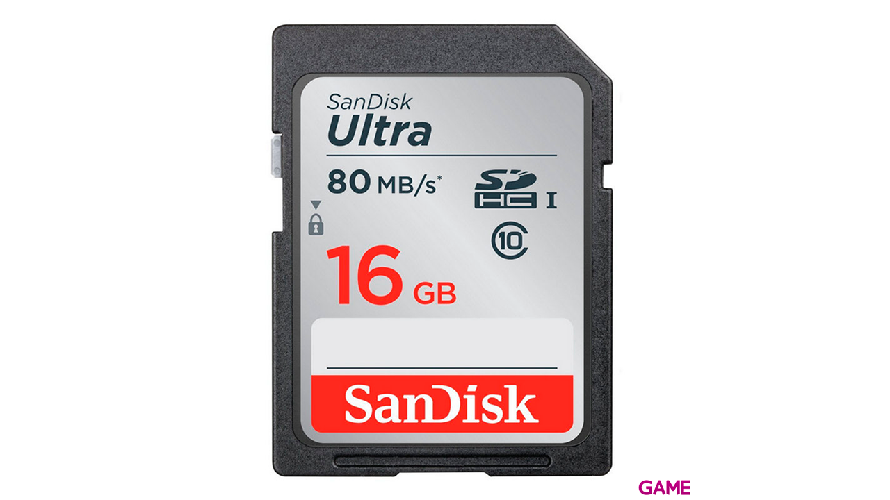 Sandisk Ultra memoria flash 16GB SDHC Clase 10 UHS-I-0