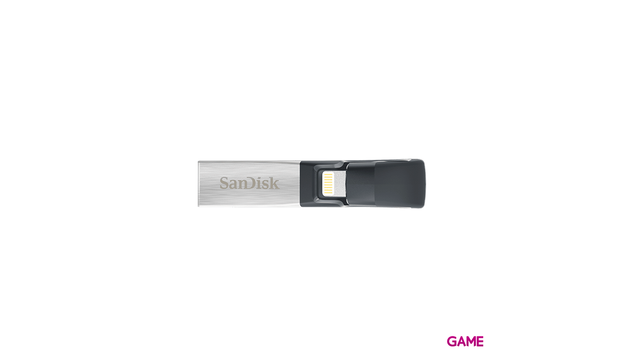 Sandisk iXpand unidad flash USB 16GB USB Type-A / Lightning 3.2 Gen 1 (3.1 Gen 1) Negro, Plata-0