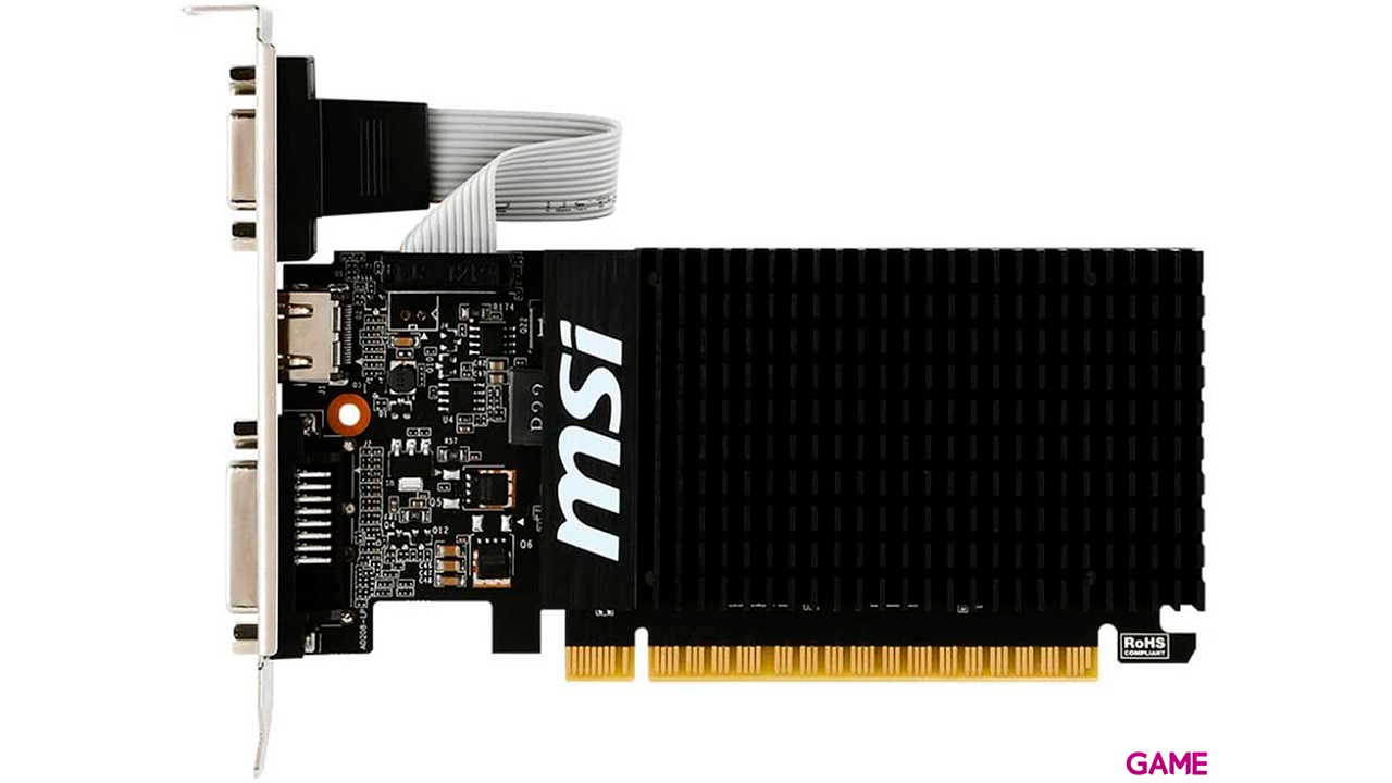 MSI GT 710 2GD3H LP 2GB DDR3 - Tarjeta Grafica-2