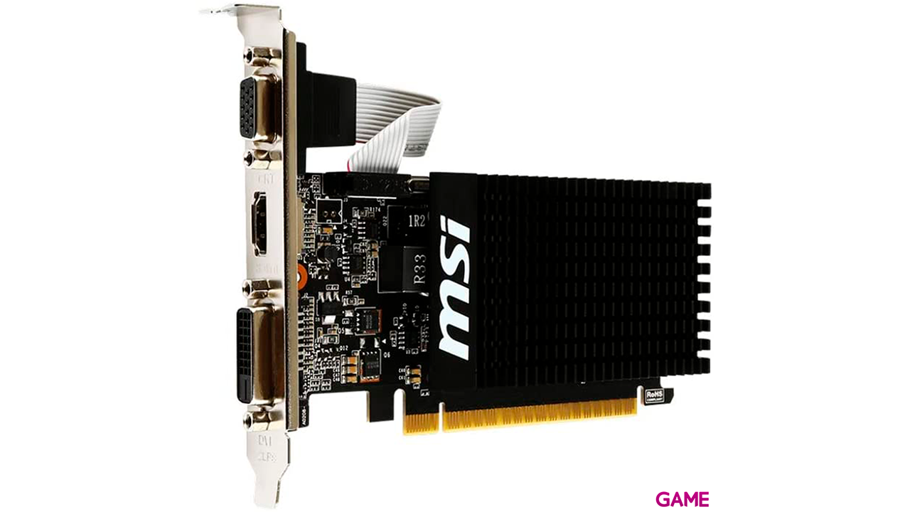 MSI GT 710 2GD3H LP 2GB DDR3 - Tarjeta Grafica-3
