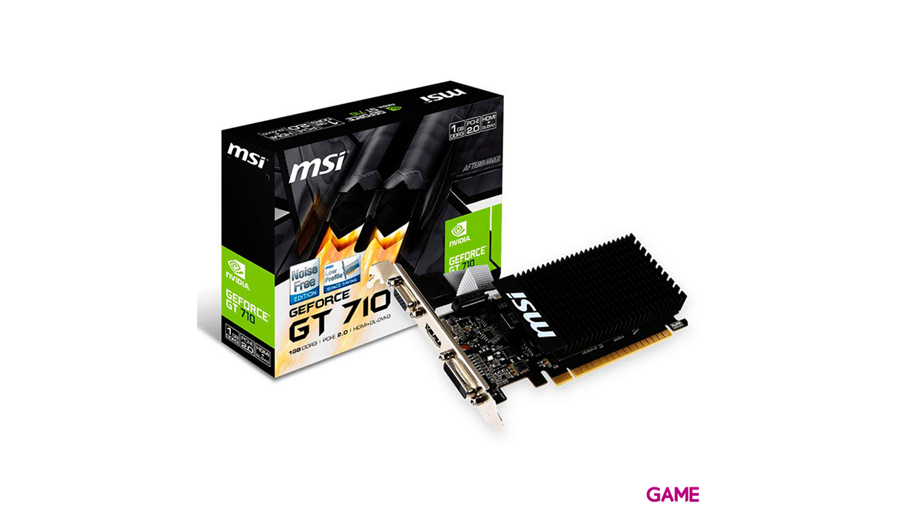 MSI V809-1899R tarjeta gráfica NVIDIA GeForce GT 710 1 GB GDDR3-0