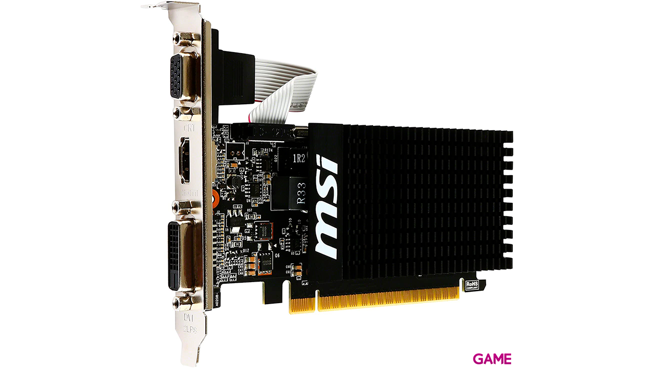 MSI V809-1899R tarjeta gráfica NVIDIA GeForce GT 710 1 GB GDDR3-2
