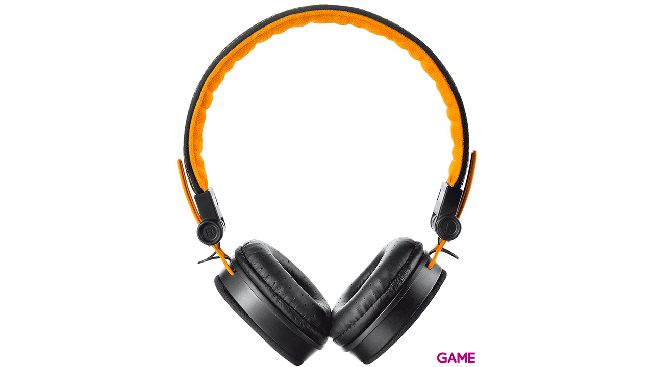 Urban Revolt Fyber - Negro, Naranja - Auriculares Gaming-1