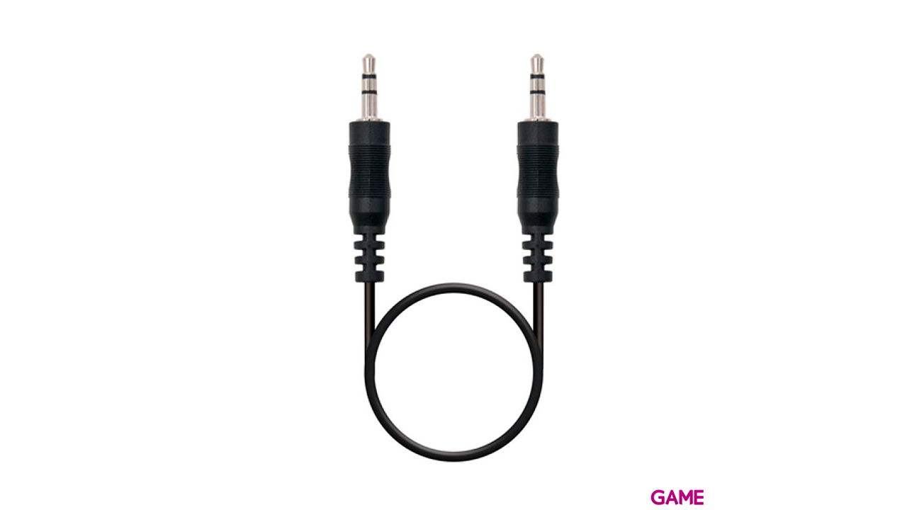 Nanocable CABLE AUDIO ESTEREO 3.5/M-3.5/M 0.3 M-0