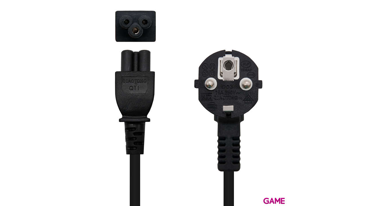 Nanocable CABLE ALIM. TREBOL CEE7 ACODADO/M-C5/H 1.5 M-1