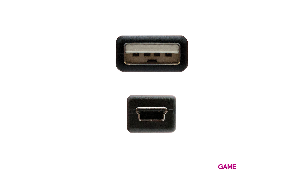 Nanocable USB 2.0 A/M - MiniI USB 5PIN/M, 1.0m - Cable-2
