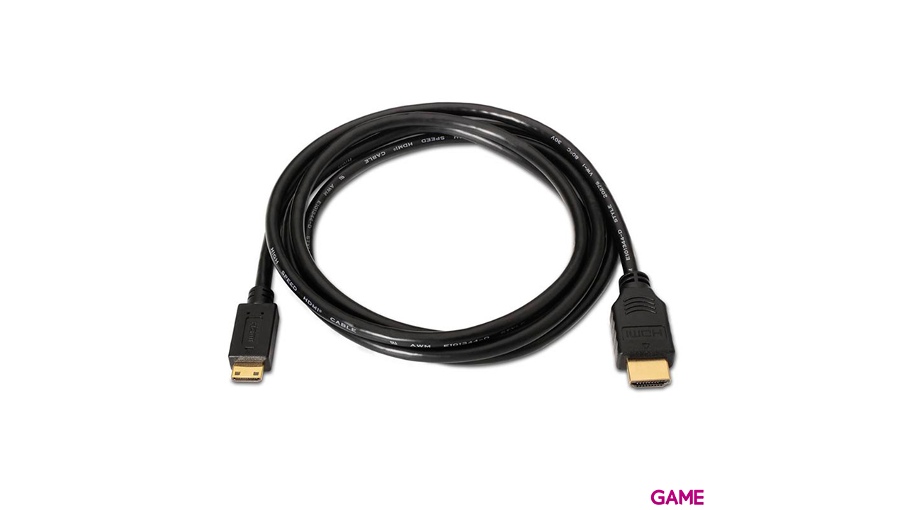 Nanocable CABLE HDMI A MINI HDMI V1.3, A/M-C/M, 1.0 M-0