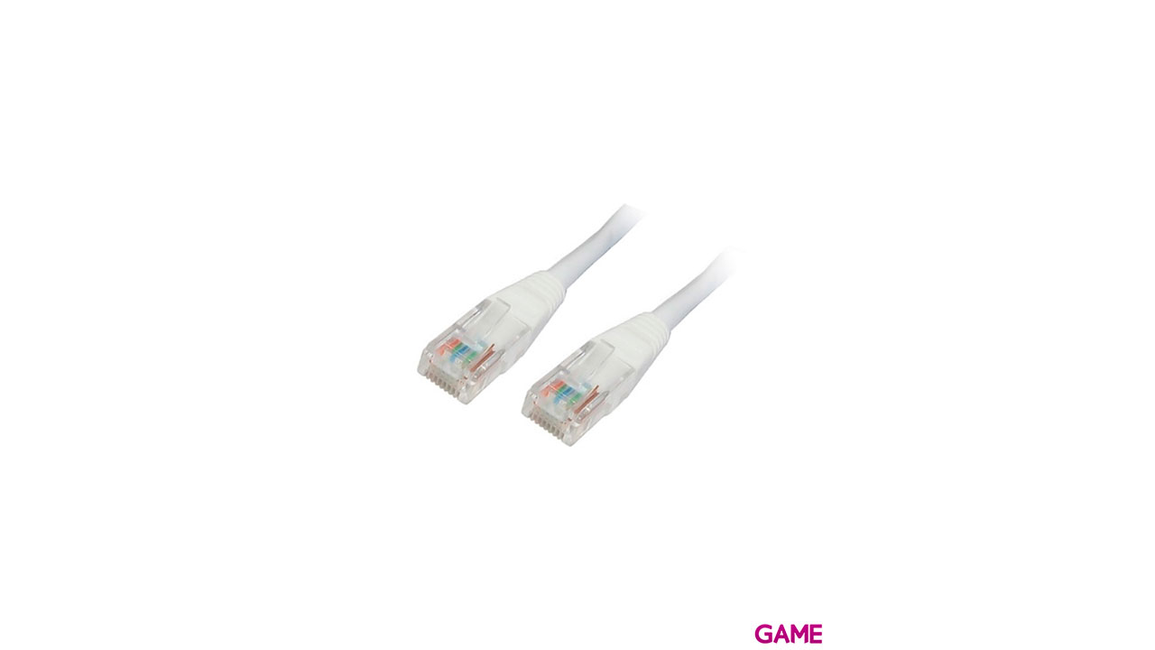 Nanocable CABLE RED LATIGUILLO RJ45 CAT.6 UTP AWG24 BLANCO 0.5 M-0
