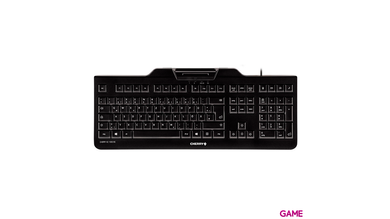 CHERRY KC 1000 SC teclado USB QWERTY Español Negro-0