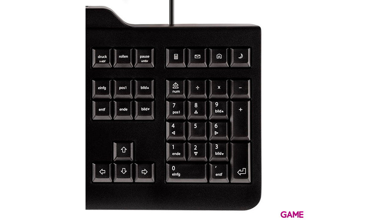 CHERRY KC 1000 SC teclado USB QWERTY Español Negro-3