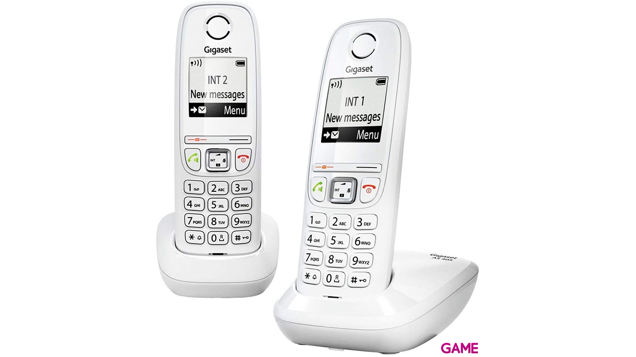 TELEFONO INALAMBRICO SIEMENS-GIGASET AS405 BLANCO-0