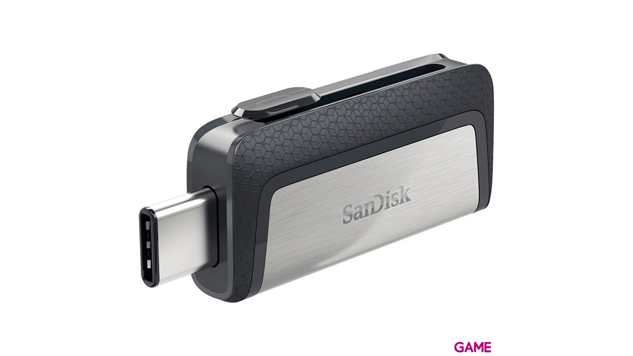 Sandisk Ultra Dual Drive USB C 64GB USB - USB C 3.2 Gen 1 Negro Plata - Pendrive-1