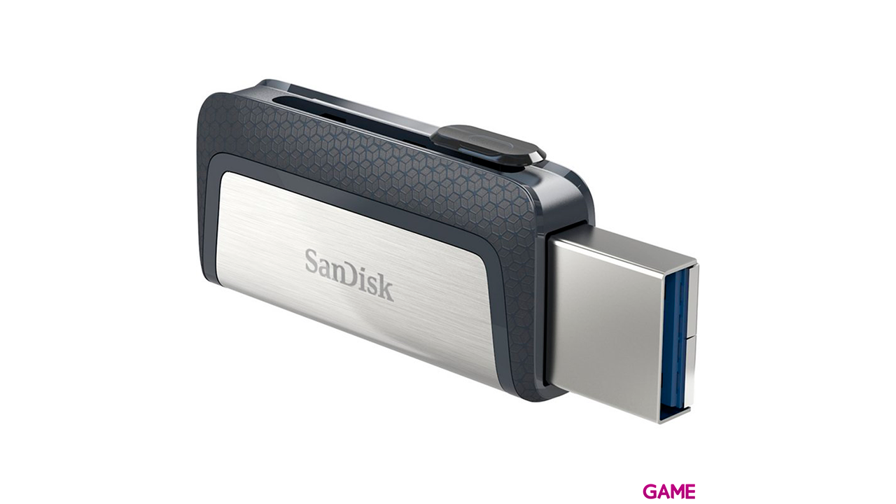 Sandisk Ultra Dual Drive USB C 64GB USB - USB C 3.2 Gen 1 Negro Plata - Pendrive-2