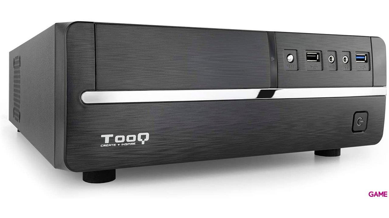 TooQ TQC-3005U3 Escritorio Negro 500 W - Caja Ordenador-1