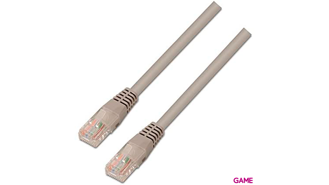 Nanocable Latiguillo RJ45 CAT.5E UTP AWG24, 1.5 M - Cable Red-0