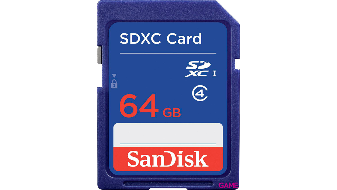 Sandisk 64GB SDXC Clase 4 - Tarjeta Memoria-0