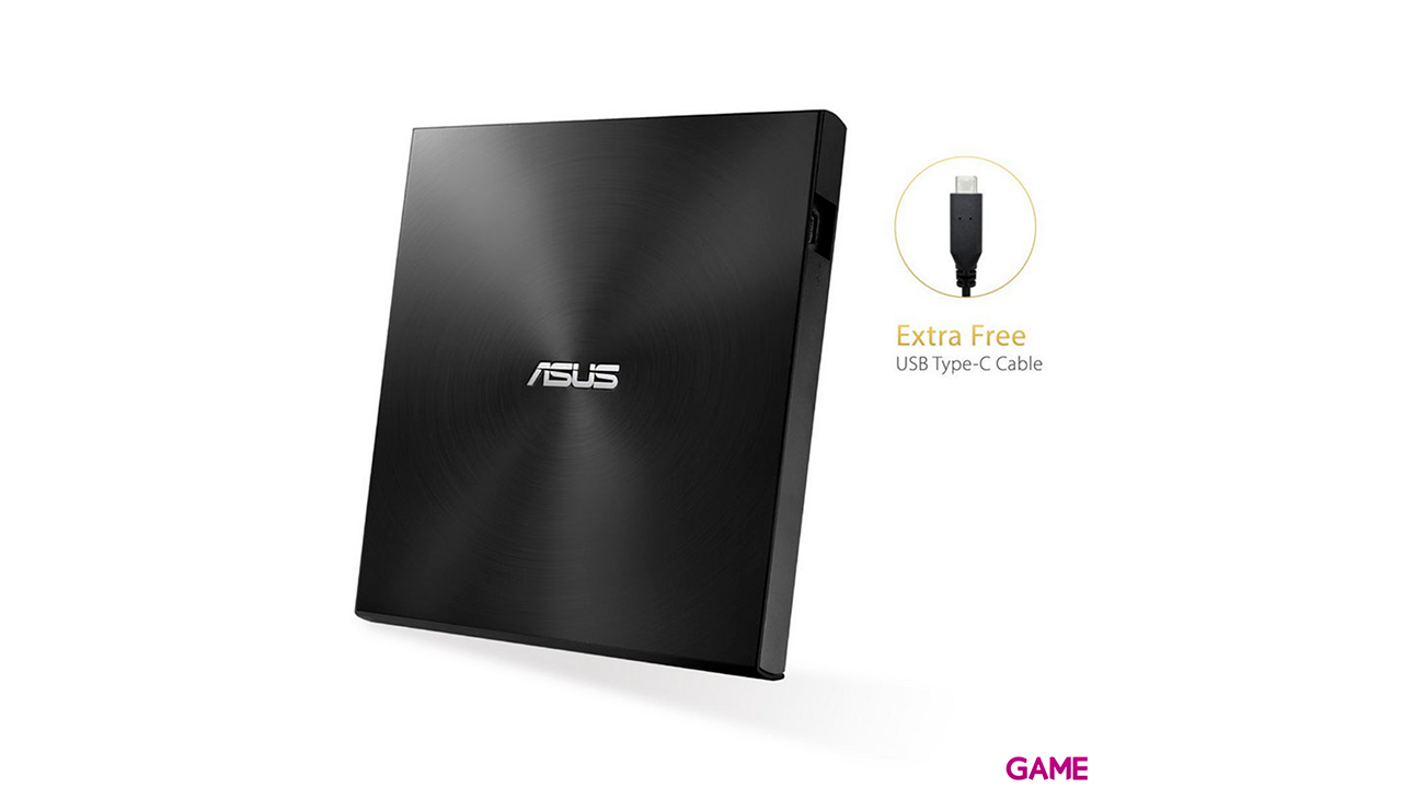 Asus ZenDrive U9M DVD±RW Negro - Regrabador-1