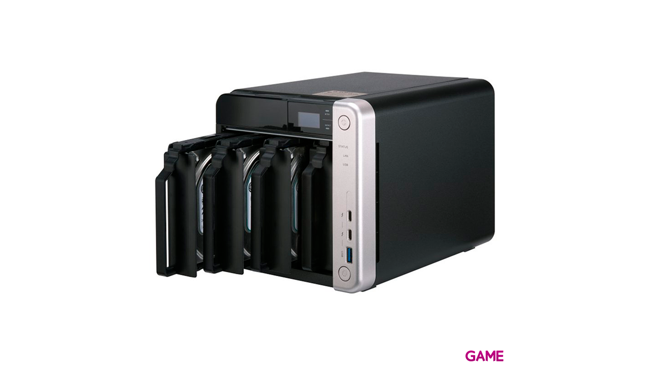 QNAP TS-453BT3 J3455 Ethernet Tower Negro - NAS-1