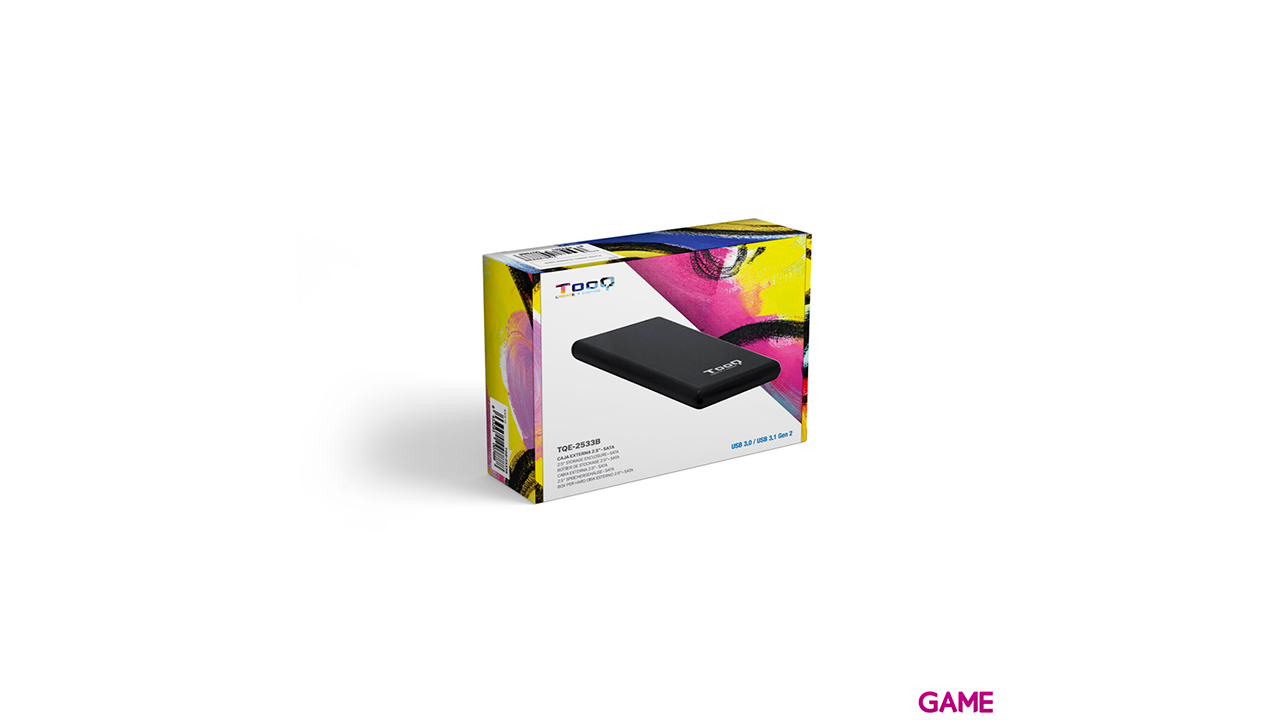 TooQ TQE-2533B caja para disco duro externo 2.5