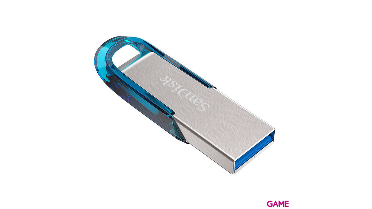 Sandisk Ultra Flair unidad flash USB 32GB USB tipo A 3.2 Gen 1 (3.1 Gen 1) Azul, Plata-1