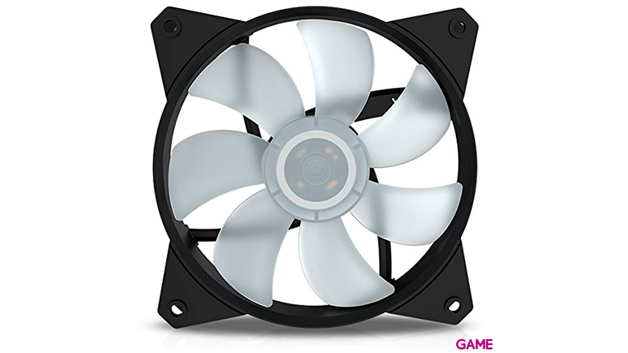 Cooler Master MasterFan MF121L RGB Carcasa del ordenador Ventilador 12 cm Negro, Transparente-0