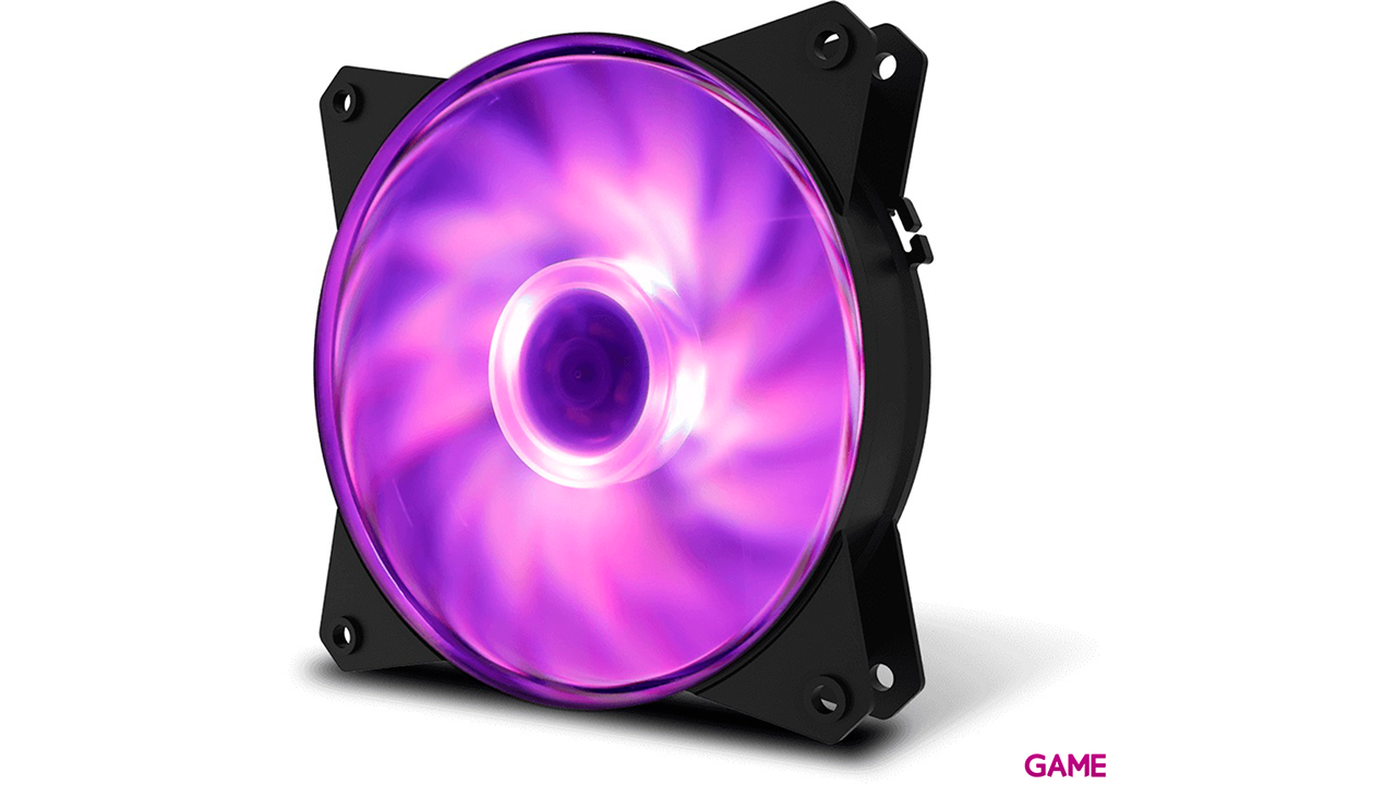 Cooler Master MasterFan MF121L RGB Carcasa del ordenador Ventilador 12 cm Negro, Transparente-1