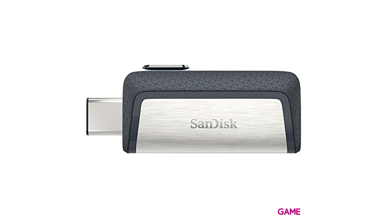 Sandisk Ultra Dual Drive USB Type-C unidad flash USB 128GB USB Type-A / USB Type-C 3.2 Gen 1 (3.1 Gen 1) Negro, Plata-0