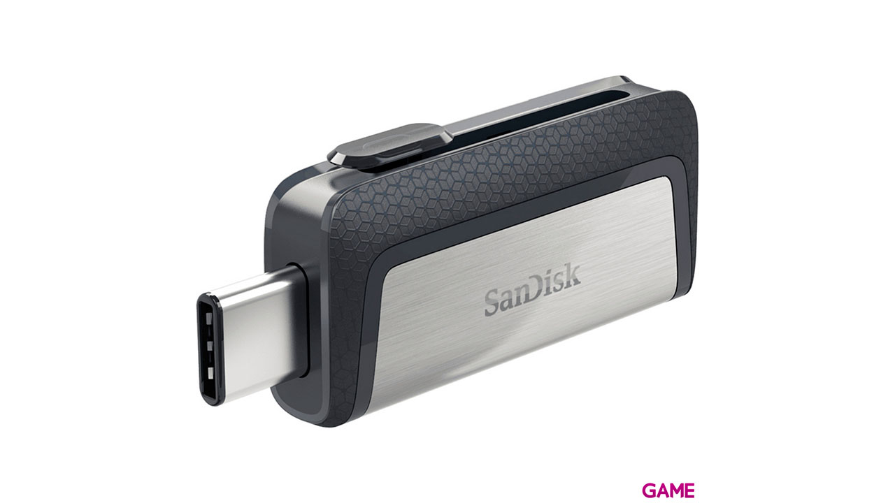 Sandisk Ultra Dual Drive USB Type-C unidad flash USB 128GB USB Type-A / USB Type-C 3.2 Gen 1 (3.1 Gen 1) Negro, Plata-1