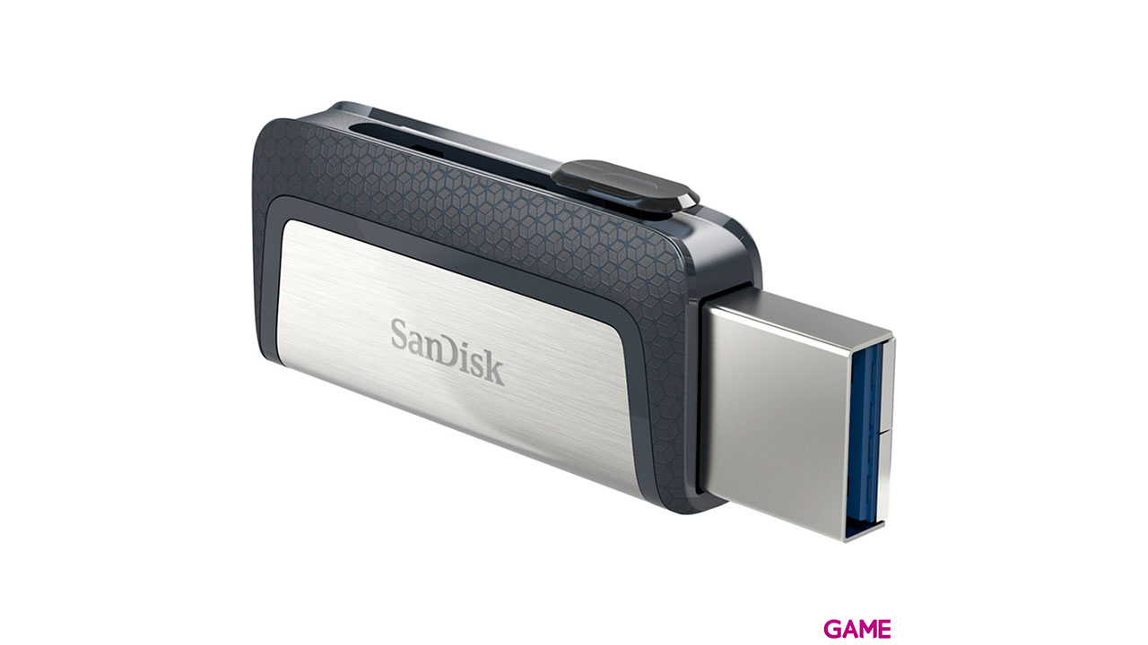 Sandisk Ultra Dual Drive USB Type-C unidad flash USB 128GB USB Type-A / USB Type-C 3.2 Gen 1 (3.1 Gen 1) Negro, Plata-2