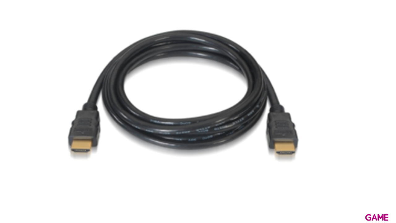 Nanocable HDMI V2.0, 2m Negro - Cable-0