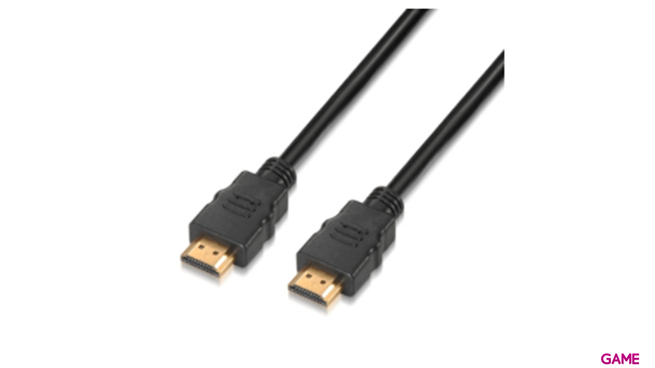 Nanocable HDMI V2.0, 2m Negro - Cable-1