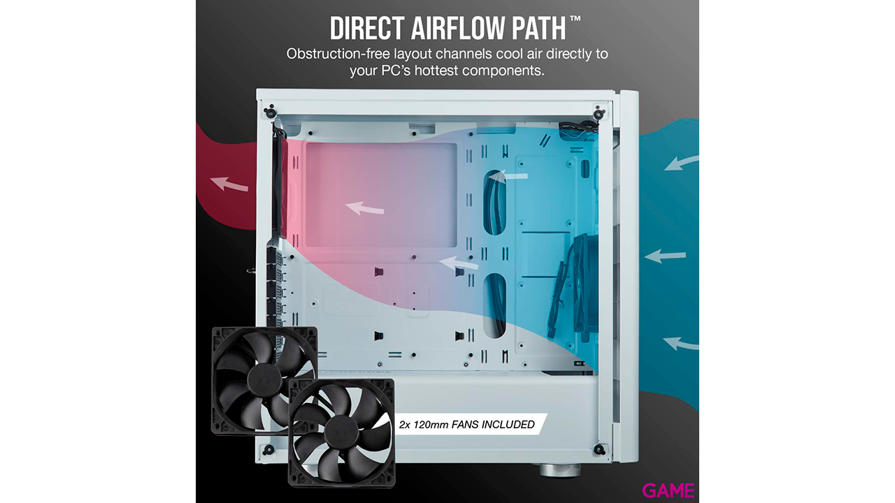Corsair Carbide 275R Midi Tower Blanco-2