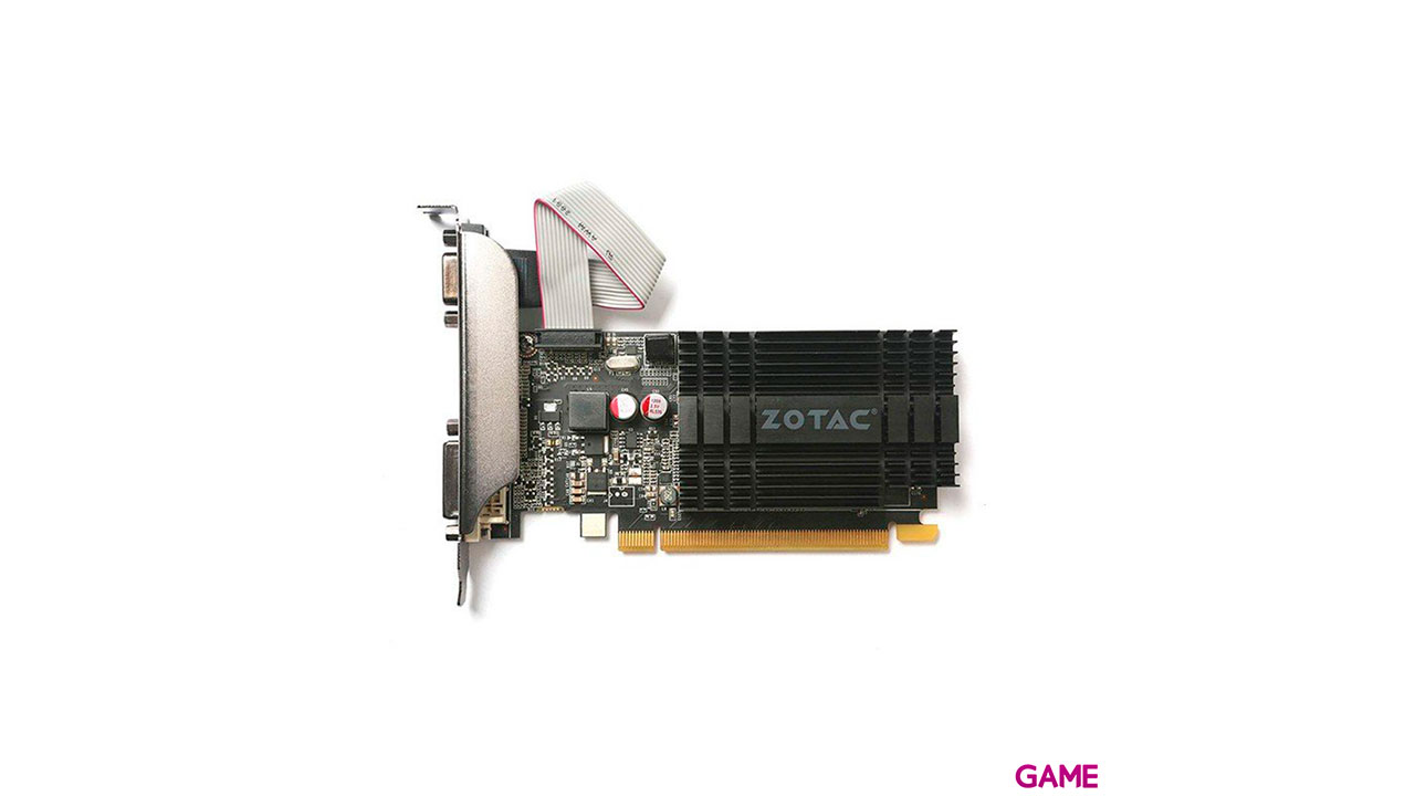 Zotac ZT-71301-20L tarjeta gráfica NVIDIA GeForce GT 710 1 GB GDDR3-1